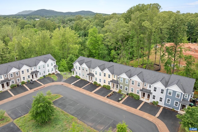 139 Longwood Dr, Charlottesville, VA 22903 - drone / aerial view of a forest and mountains