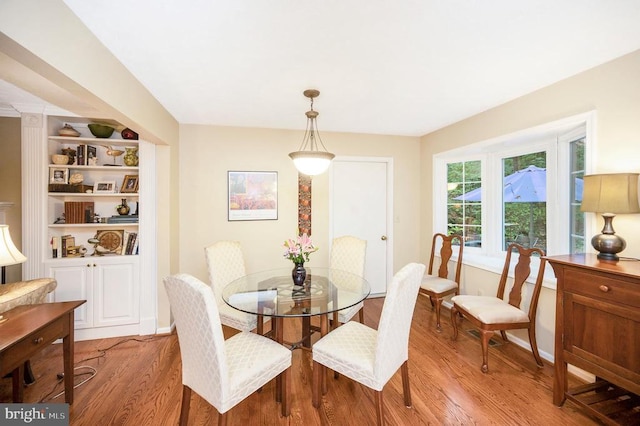 215 Mt Pleasant Dr, Locust Grove, VA 22508 - dining space featuring light wood-type flooring and baseboards