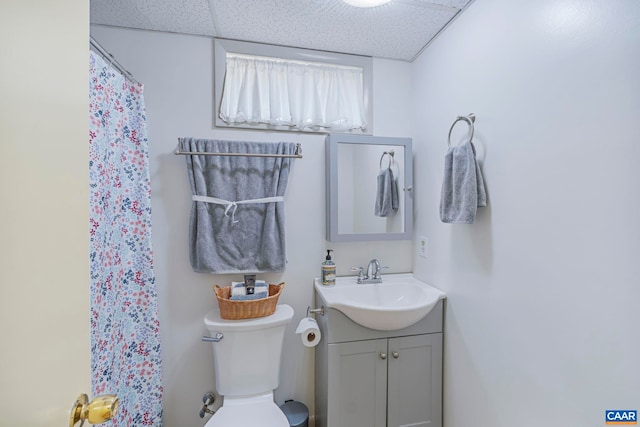 711 Jefferson Dr, Palmyra, VA 22963 - full bathroom featuring vanity, toilet, and a shower with shower curtain