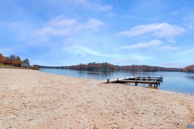 711 Jefferson Dr, Palmyra, VA 22963 - dock with a water view