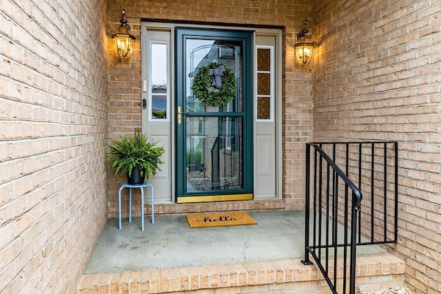 101 Jasper Ln, Waynesboro, VA 22980 - doorway to property with brick siding