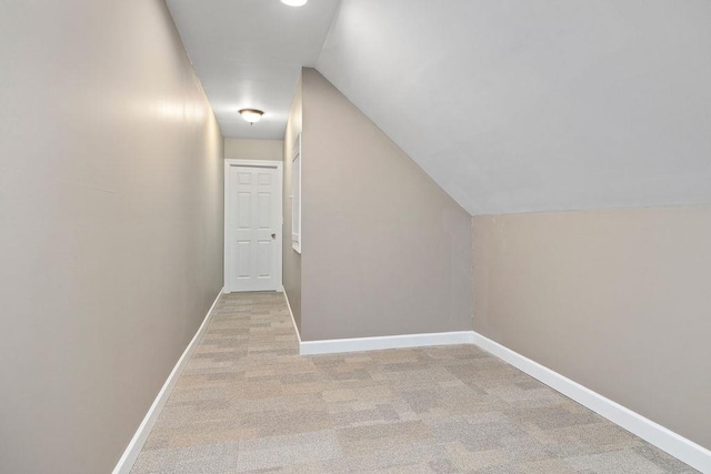 101 Jasper Ln, Waynesboro, VA 22980 - bonus room featuring lofted ceiling, light carpet, and baseboards