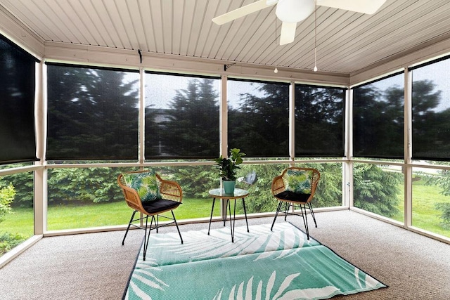 101 Jasper Ln, Waynesboro, VA 22980 - sunroom featuring ceiling fan and healthy amount of natural light
