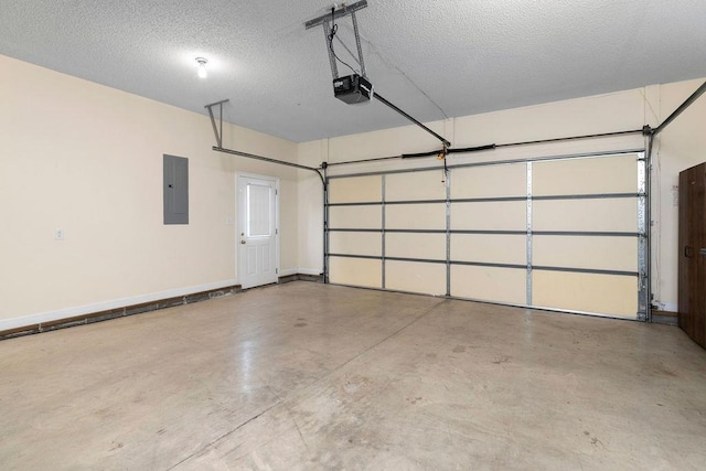 101 Jasper Ln, Waynesboro, VA 22980 - garage featuring electric panel, baseboards, and a garage door opener