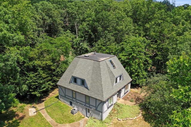 162 Hartman Ct, Mcgaheysville, VA 22840 - view from above of property with a forest