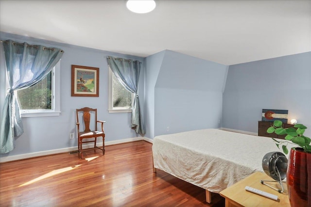 162 Hartman Ct, Mcgaheysville, VA 22840 - bedroom with multiple windows and wood finished floors