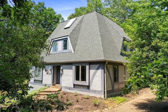 162 Hartman Ct, Mcgaheysville, VA 22840 - view of front of home featuring a shingled roof and stucco siding