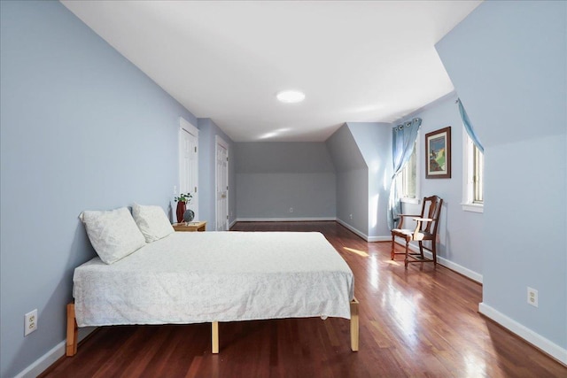 162 Hartman Ct, Mcgaheysville, VA 22840 - bedroom with dark wood-style flooring