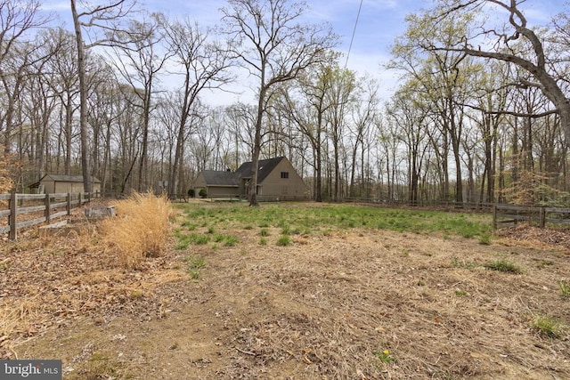 9 Twin Springs Dr, Fredericksburg, VA 22407 - view of yard with fence