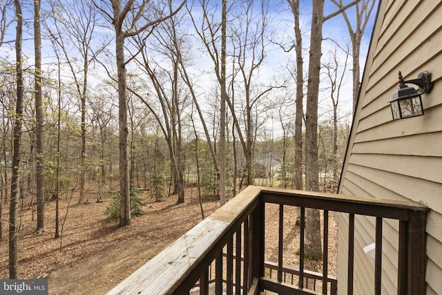 9 Twin Springs Dr, Fredericksburg, VA 22407 - view of wooden terrace
