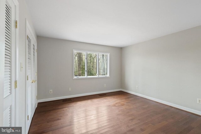 9 Twin Springs Dr, Fredericksburg, VA 22407 - unfurnished bedroom with wood finished floors and baseboards