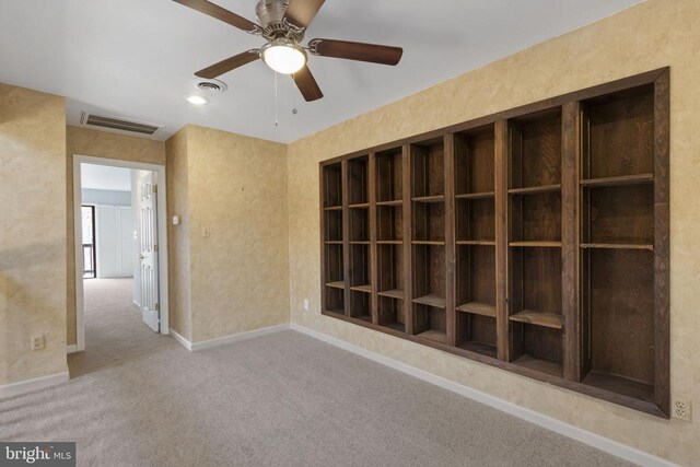 9 Twin Springs Dr, Fredericksburg, VA 22407 - carpeted empty room with ceiling fan and baseboards