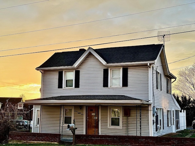 733 Main St N, Mount Crawford, VA 22841 - view of front of home featuring covered porch