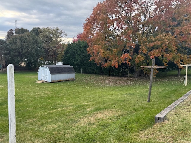 733 Main St N, Mount Crawford, VA 22841 - view of yard with an outdoor structure and a storage unit