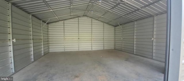4253 Rolling Hills Dr, Culpeper, VA 22701 - garage with metal wall