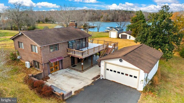 41 Carr Cir, Mineral, VA 23117 - aerial view of a nearby body of water