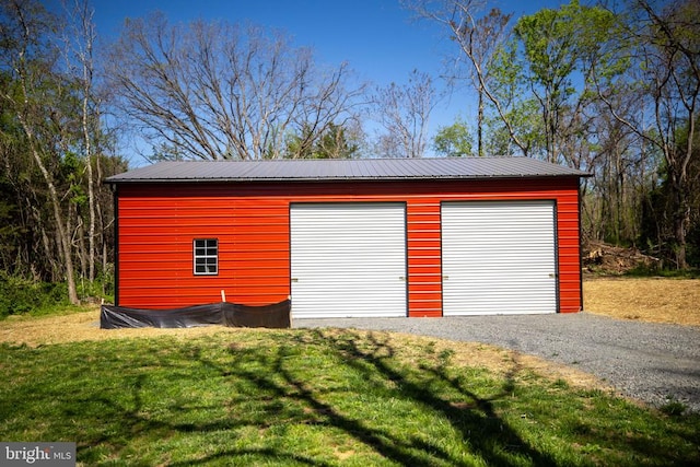 2905 Twymans Mill Rd, Madison, VA 22727 - view of detached garage