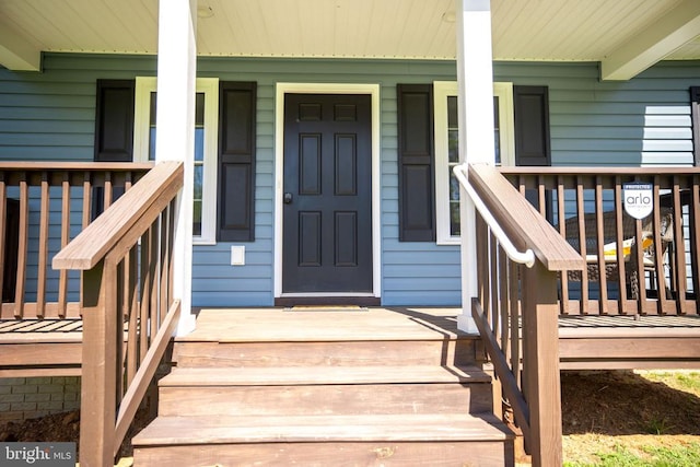 2905 Twymans Mill Rd, Madison, VA 22727 - entrance to property featuring covered porch