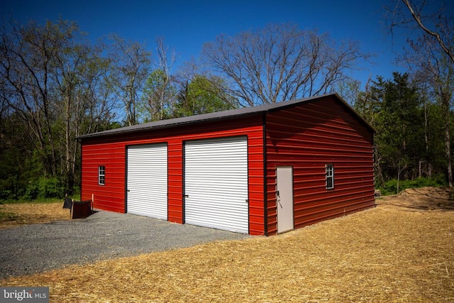 2905 Twymans Mill Rd, Madison, VA 22727 - view of detached garage