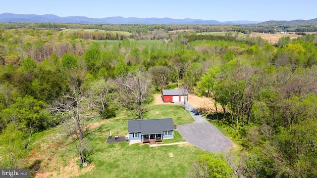 2905 Twymans Mill Rd, Madison, VA 22727 - view of subject property featuring a mountain backdrop and a forest