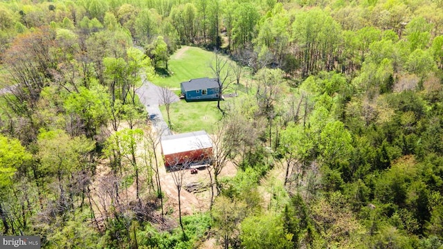 2905 Twymans Mill Rd, Madison, VA 22727 - aerial view of property and surrounding area featuring a forest