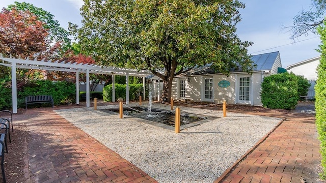 111 Main St S, Bridgewater, VA 22812 - view of front of home with a pergola