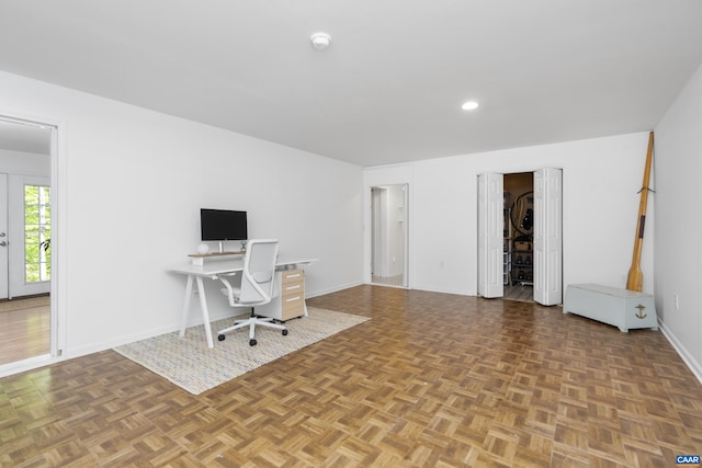 11 Holly Cir, Palmyra, VA 22963 - office area with baseboards and recessed lighting