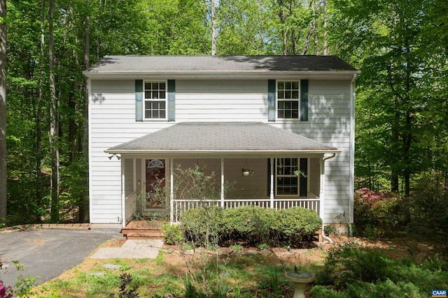 11 Holly Cir, Palmyra, VA 22963 - view of front of property with a porch
