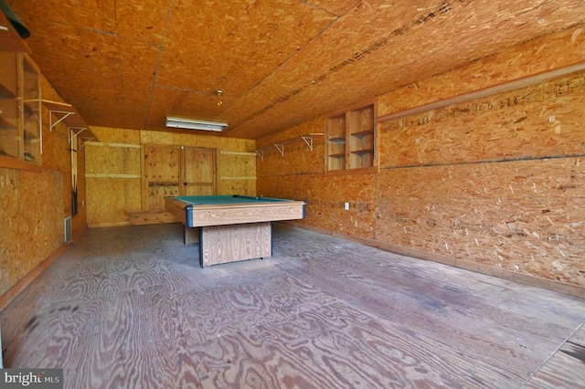 3150 Ida Rd, Luray, VA 22835 - game room with pool table and baseboards