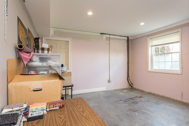 81 Cedar Creek Ln, Fort Defiance, VA 24437 - basement with recessed lighting