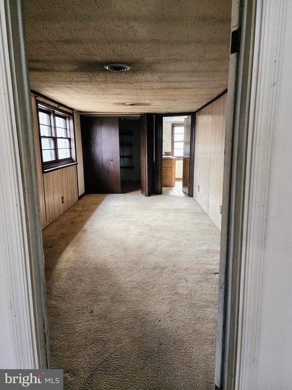 354 Carpenter Ln, Mineral, VA 23117 - carpeted spare room with wooden walls