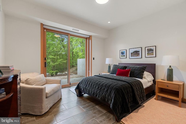 559 Bessie Bell Mountain Rd, Castleton, VA 22716 - bedroom featuring access to outside