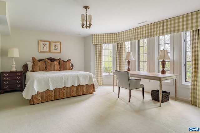 353 Bloomfield Rd, Charlottesville, VA 22901 - carpeted bedroom featuring multiple windows