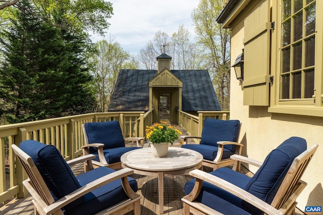 353 Bloomfield Rd, Charlottesville, VA 22901 - view of wooden terrace