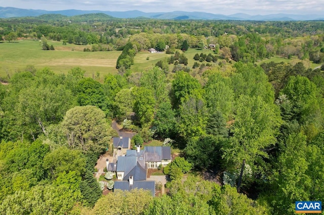 353 Bloomfield Rd, Charlottesville, VA 22901 - view of subject property featuring a forest and mountains