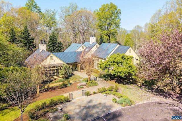 353 Bloomfield Rd, Charlottesville, VA 22901 - aerial view of property and surrounding area