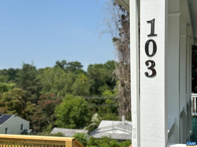 view of exterior details