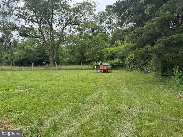 633 Ridge View Ln, Shenandoah, VA 22849 - view of yard featuring an outbuilding and exterior structure
