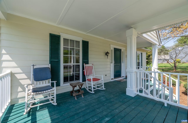 3340 Meadowfield Ln, Charlottesville, VA 22911 - deck featuring a porch