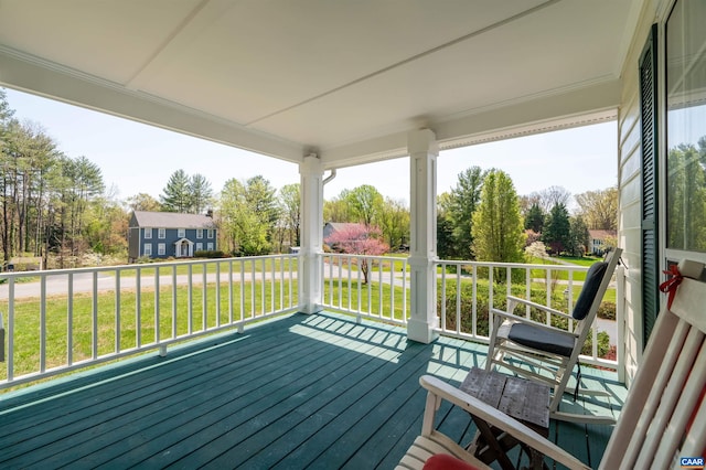 3340 Meadowfield Ln, Charlottesville, VA 22911 - deck with a yard