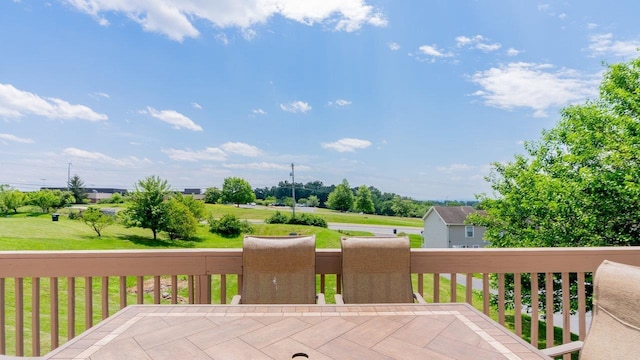 1411 Shenstone Dr, Harrisonburg, VA 22802 - view of deck