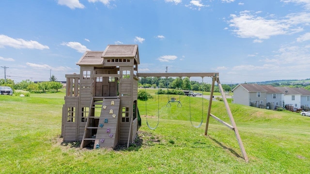1411 Shenstone Dr, Harrisonburg, VA 22802 - communal playground featuring a yard