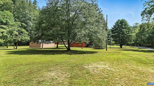 2070 Woodson Rd, Nelson, VA 22967 - view of grassy yard with an outdoor structure