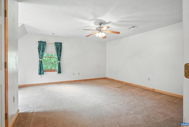 2070 Woodson Rd, Nelson, VA 22967 - carpeted empty room featuring a ceiling fan and baseboards