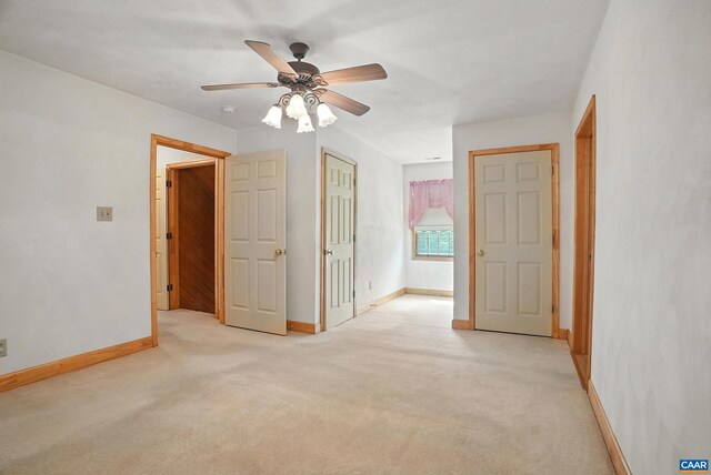 2070 Woodson Rd, Nelson, VA 22967 - empty room with light colored carpet, ceiling fan, and a smoke detector