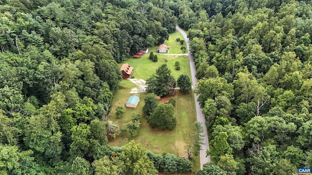 2070 Woodson Rd, Nelson, VA 22967 - bird's eye view of a heavily wooded area