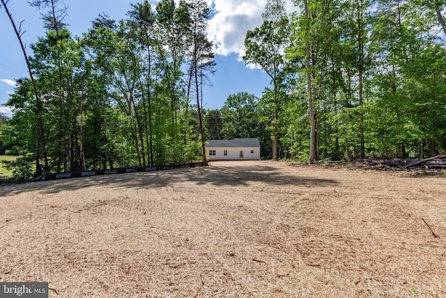 27000 Tatum Rd, Unionville, VA 22567 - view of yard with a forest view