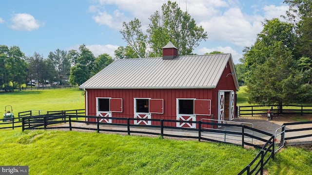  - view of horse barn