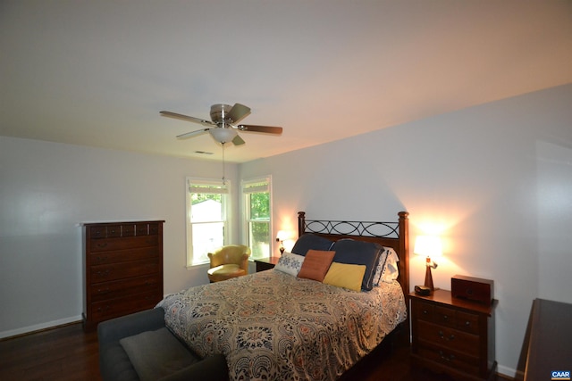 2090 Tavernor Ln, Charlottesville, VA 22911 - bedroom featuring wood finished floors and a ceiling fan