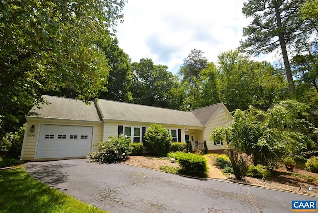 2090 Tavernor Ln, Charlottesville, VA 22911 - single story home featuring a garage and driveway